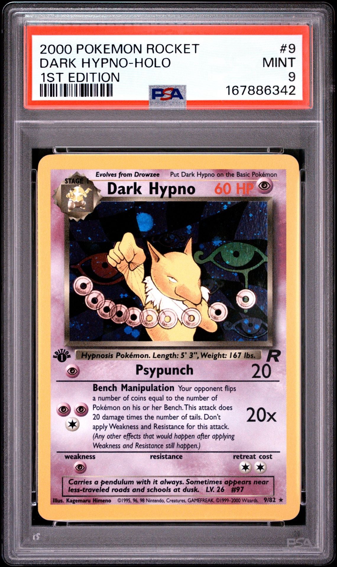 Dark Hypno PSA 9.0 MINT