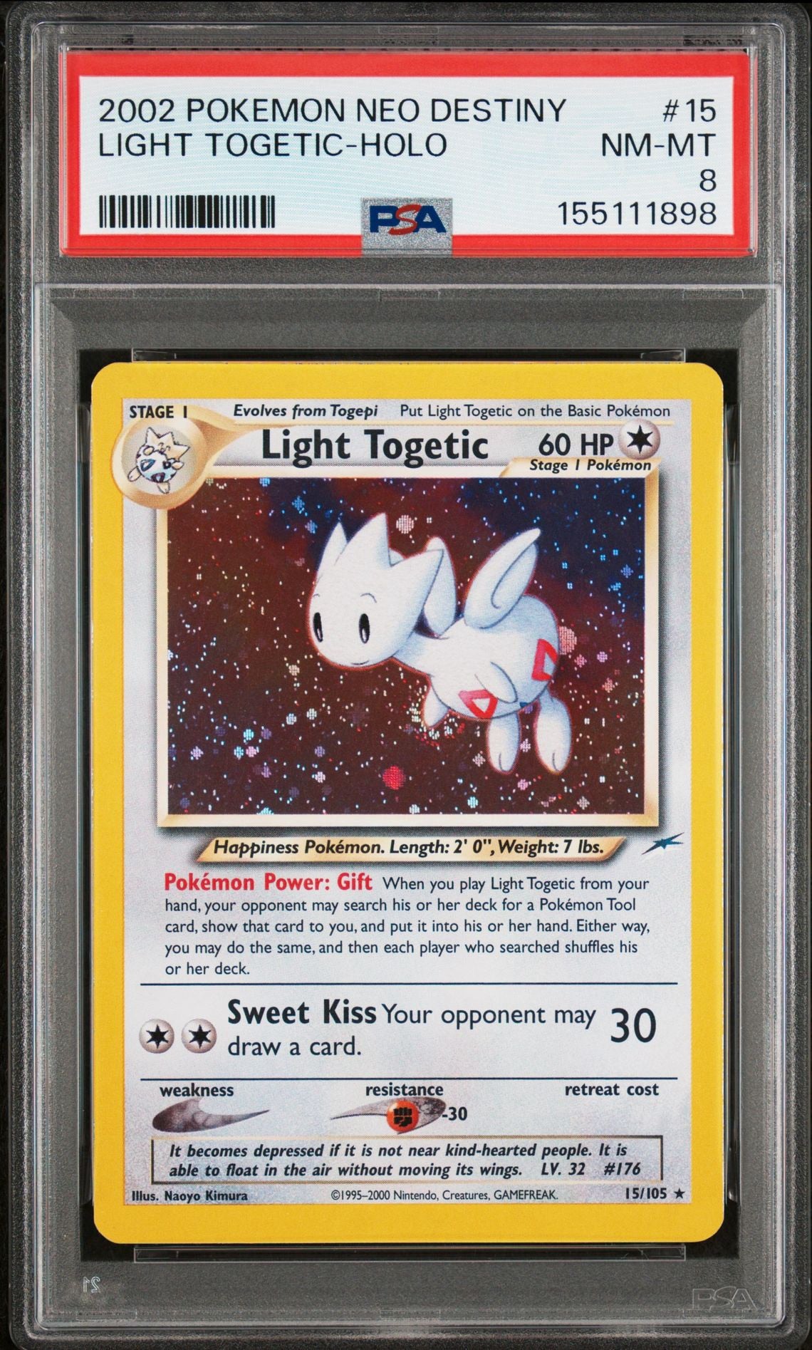 Light Togetic PSA 8.0 NM - MT