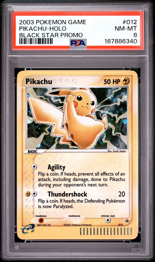 Pikachu PSA 8.0 NM - MT