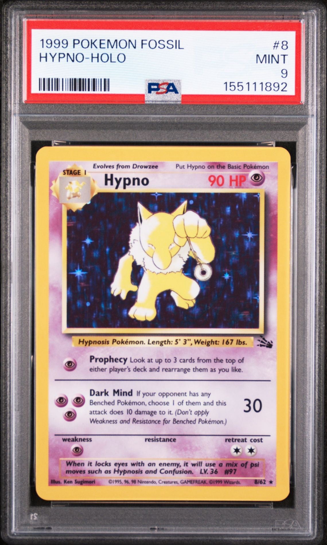 Hypno PSA 9.0 MINT