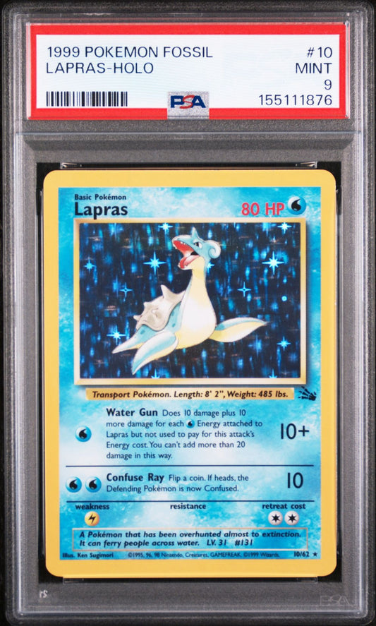 Lapras (10) PSA 9.0 MINT