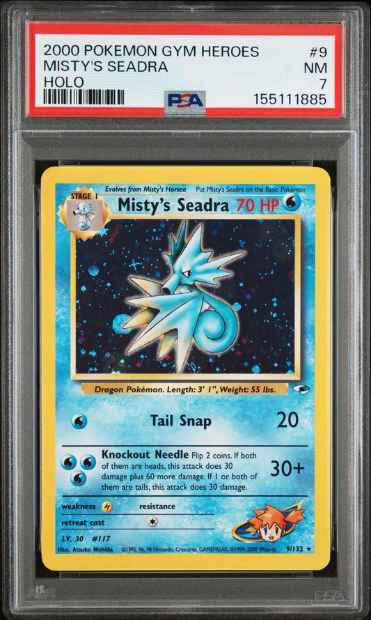 Misty's Seadra PSA 7.0 NM