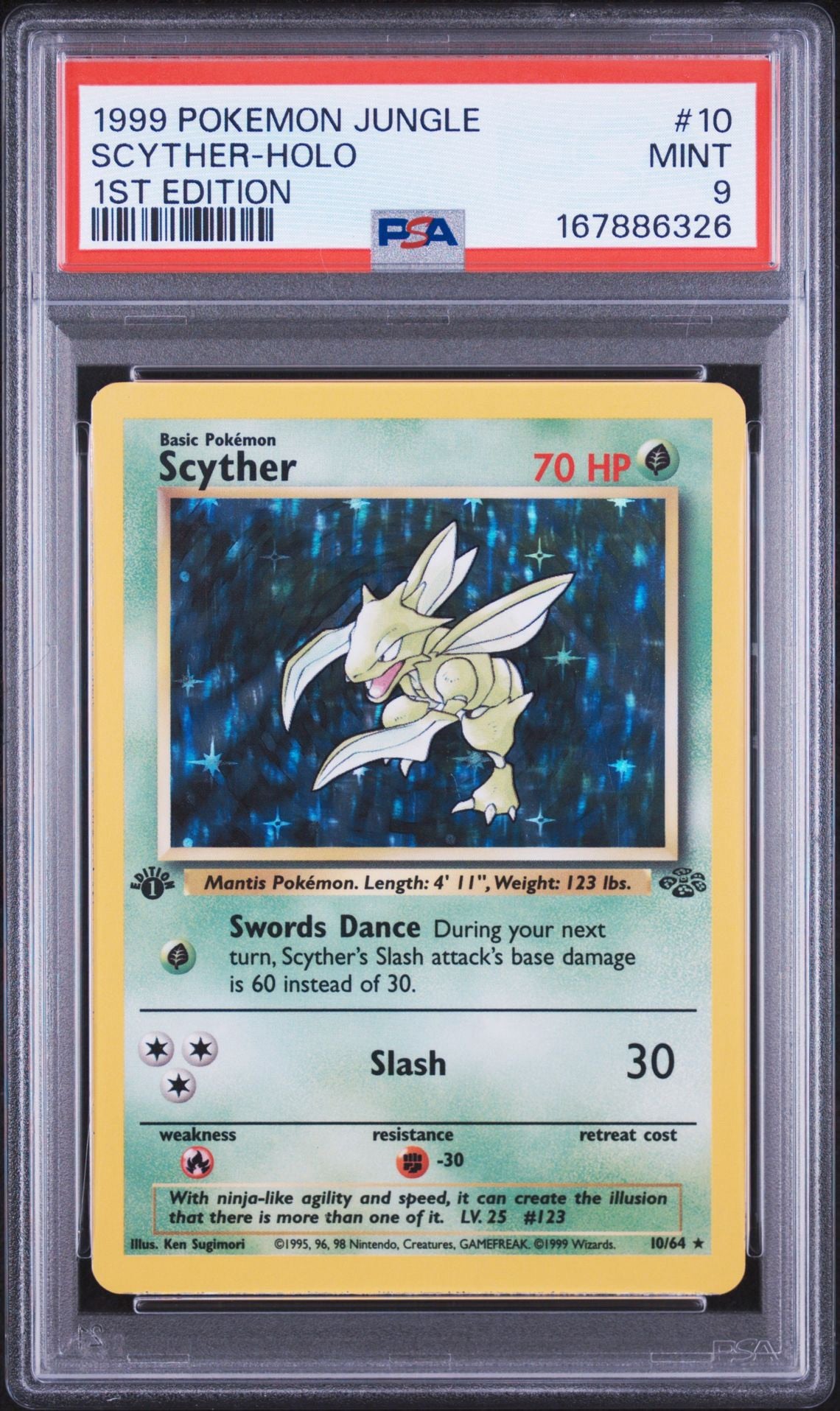 Scyther PSA 9.0 MINT
