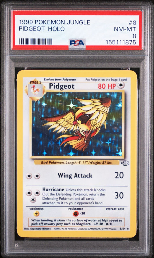 Pidgeot PSA 8.0 NM - MT