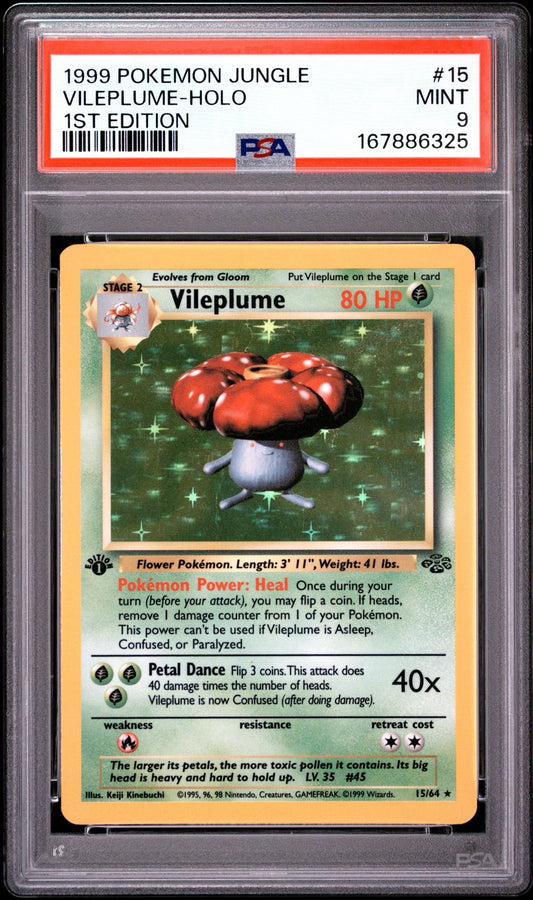 Vileplume PSA 9.0 MINT