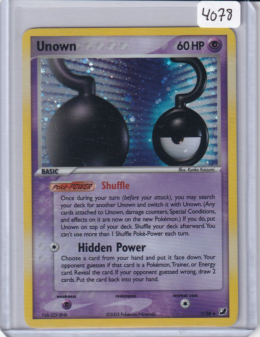 Unnown ?