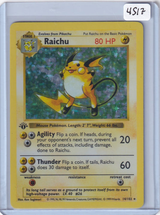 1st ed Raichu