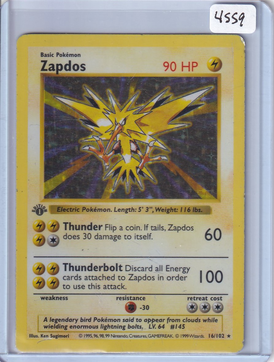 1st ed Zapdos (DMG)