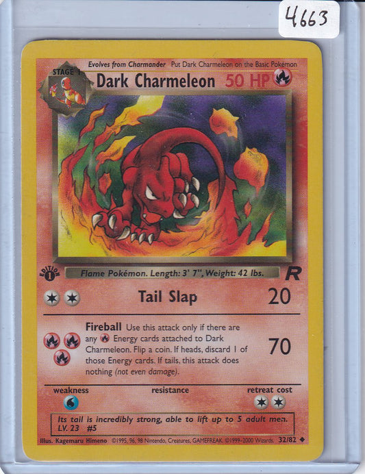 1st ed Dark charmeleon