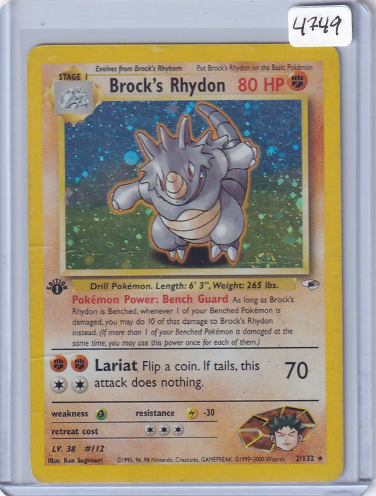 1st ed Brock's rhydon (DMG)