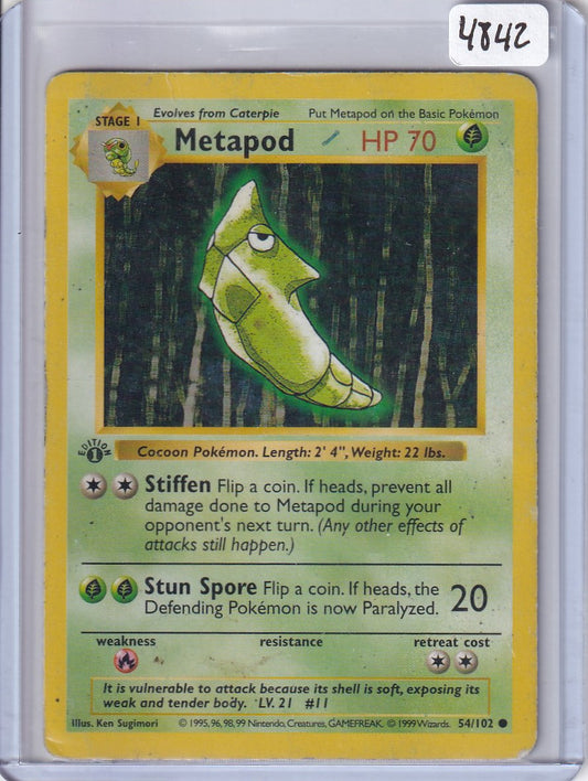 Metapod 1st edition