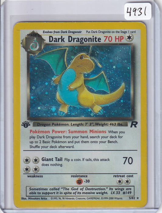 1st ed Dark Dragonite (DMG)