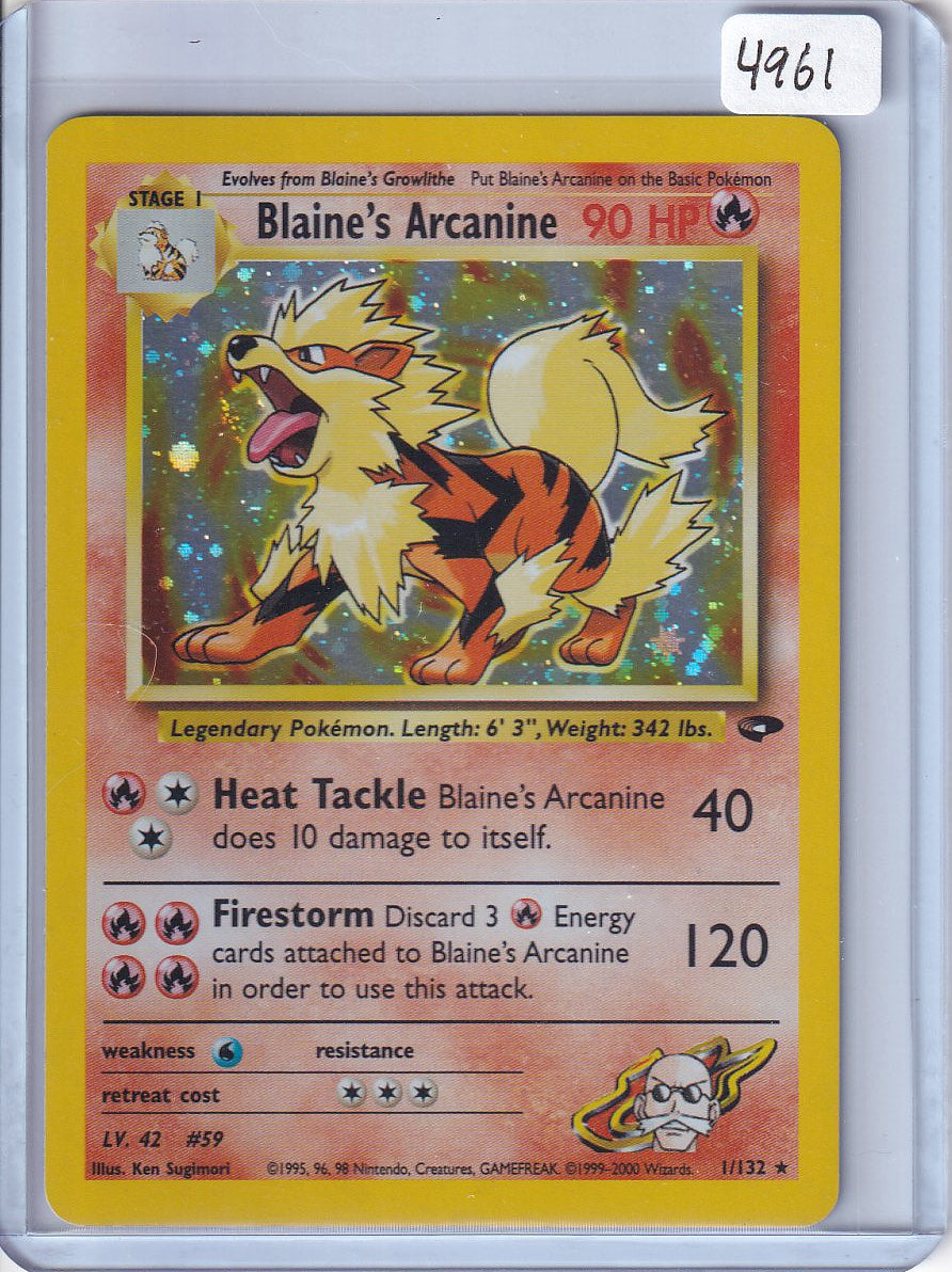 Blaine's Arcanine