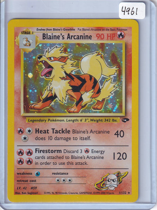 Blaine's Arcanine