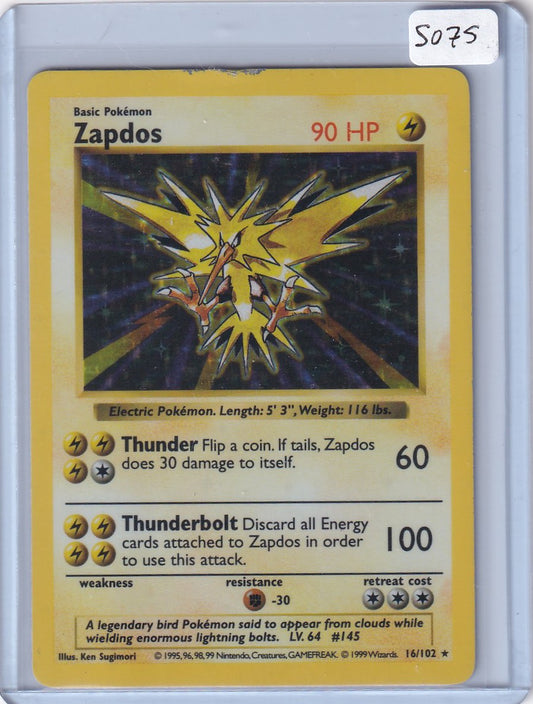Shadowless Zapdos