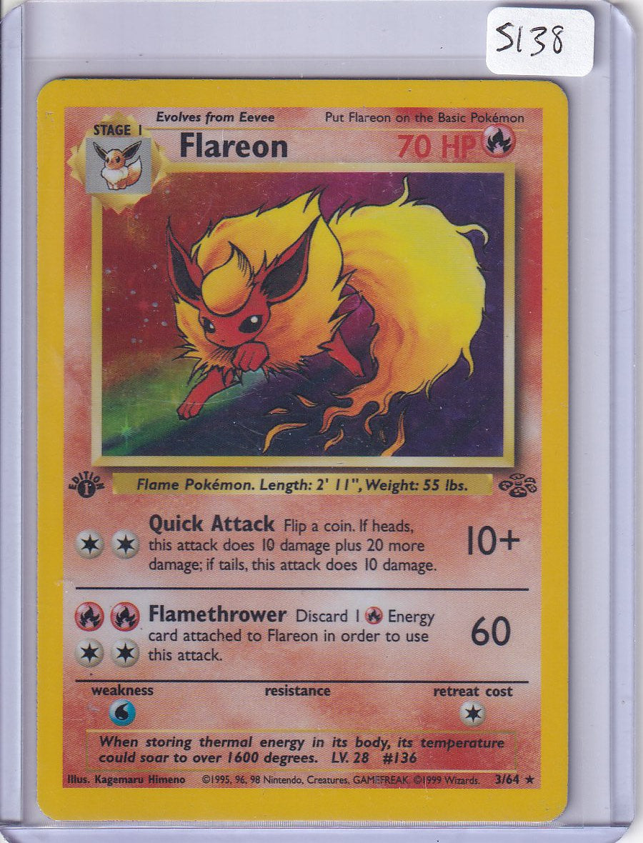 1st ed Flareon 