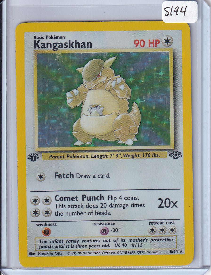 1st ed Kangaskhan