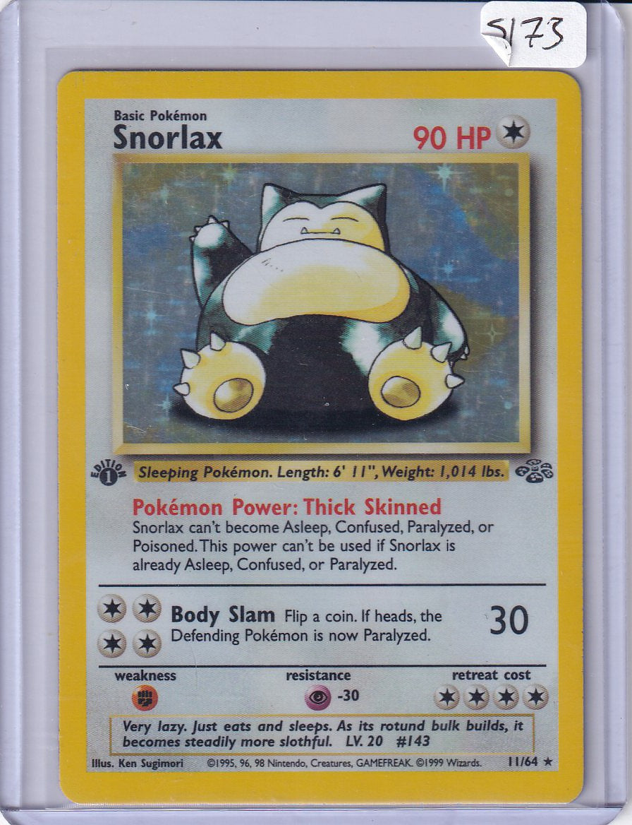 1st ed Snorlax