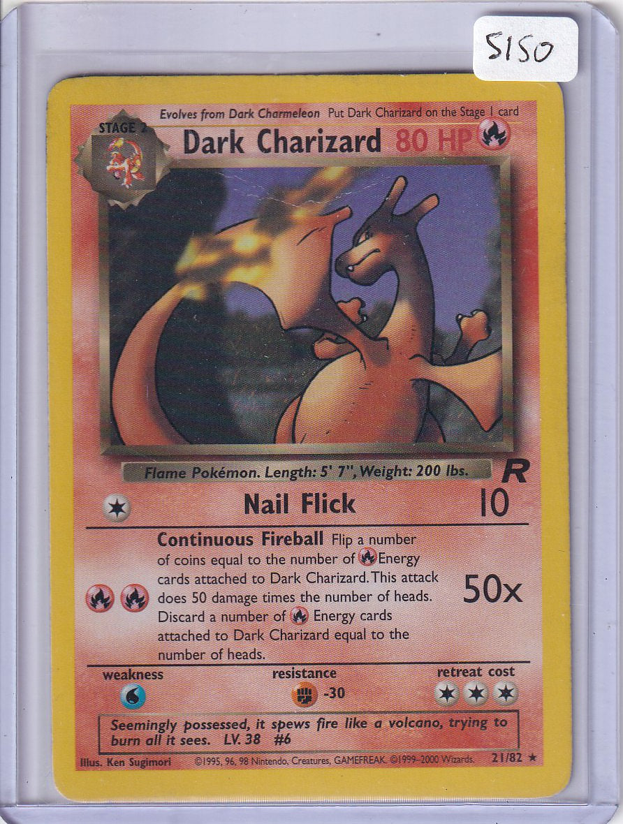 Dark charizard non holo