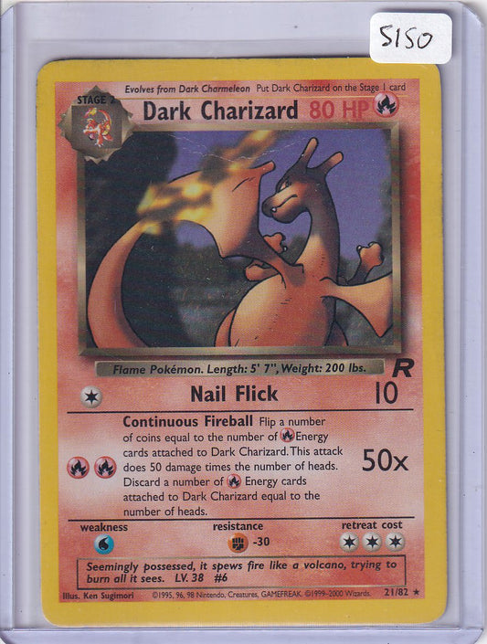 Dark charizard non holo