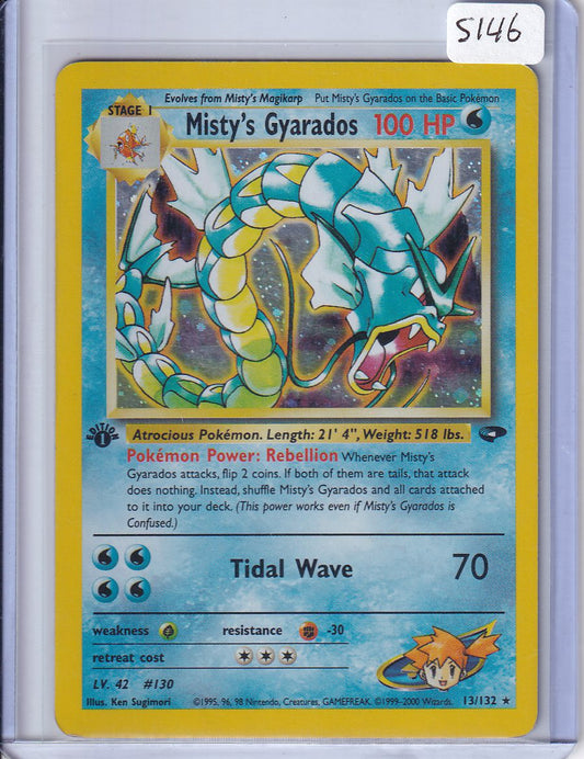 1st ed Misty's Gyarados