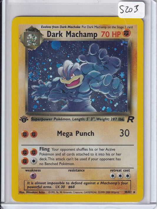 1st ed Dark Machamp