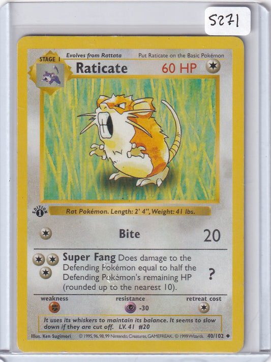1st ed Raticate