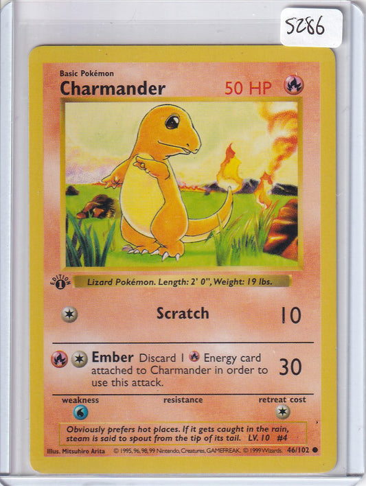 1st ed Charmander