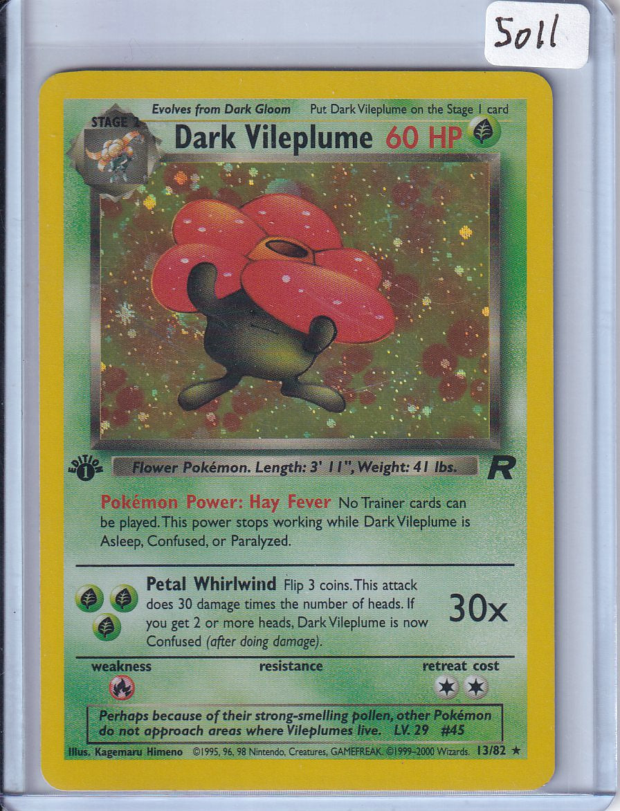 1st ed Dark Vileplume (13)