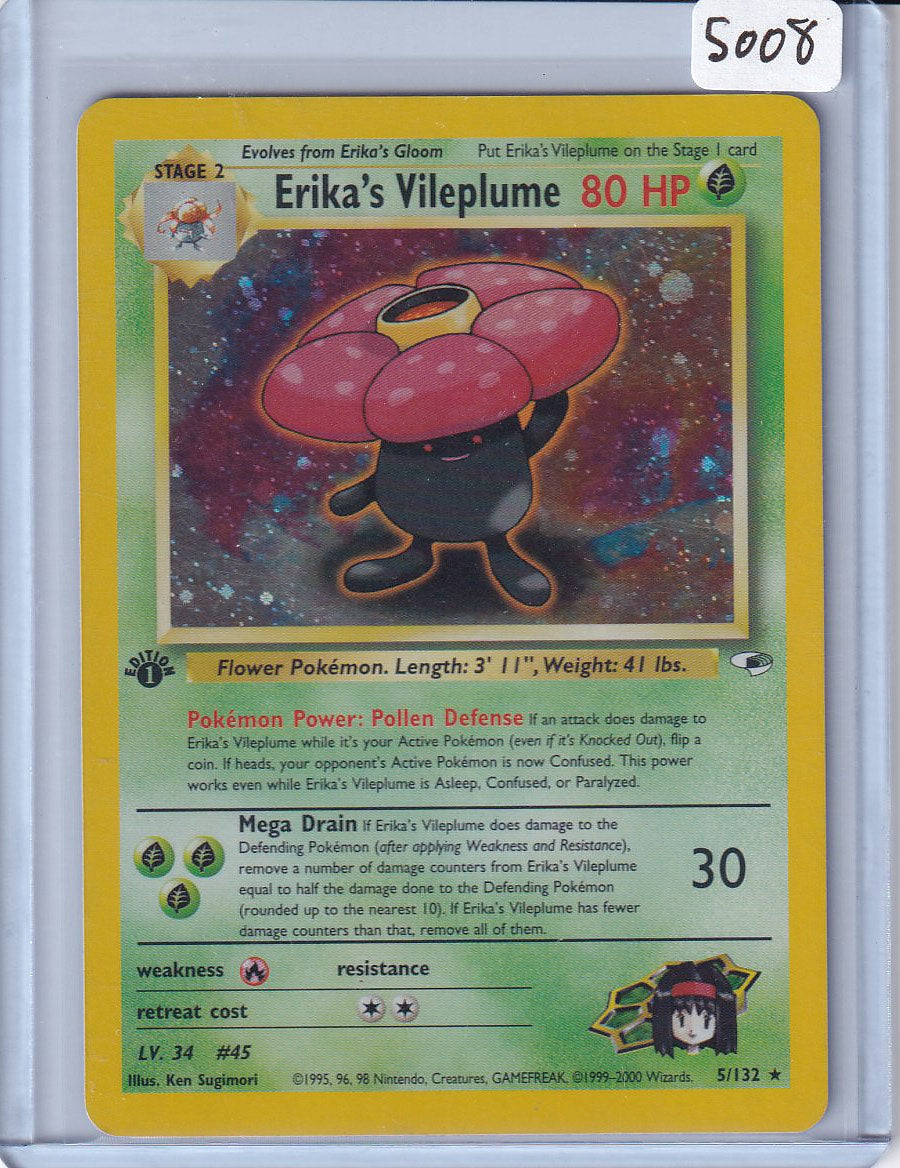 1st ed Erika's Vileplume
