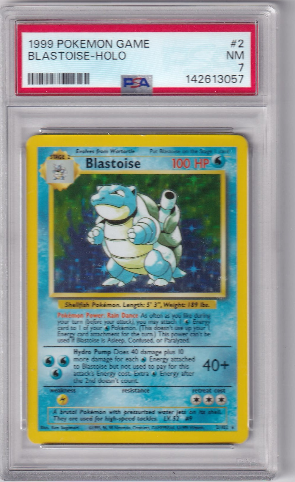 Blastoise PSA 7.0 NM