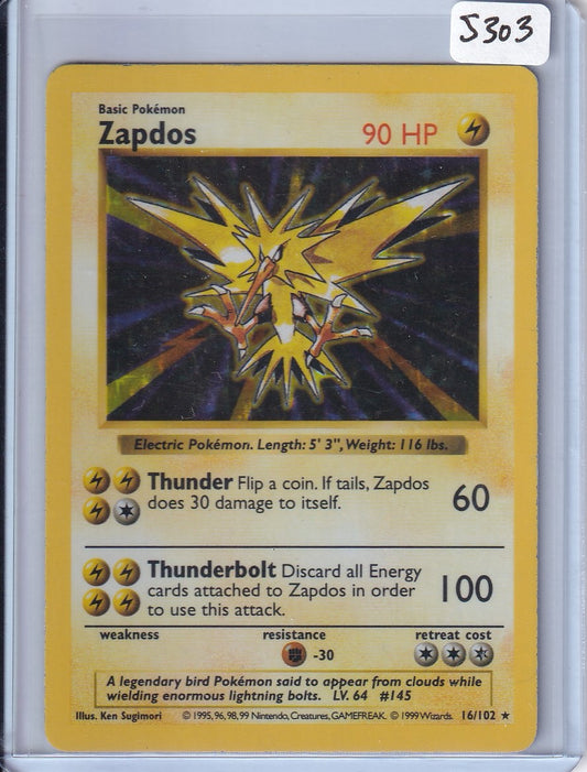Shadowless Zapdos