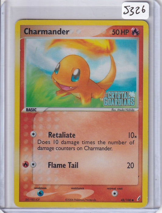 Charmander stamped