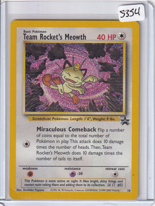 Team Rocket's Meowth